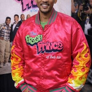Fresh Prince of Bel-Air Satin Jacket Coat Size XL New